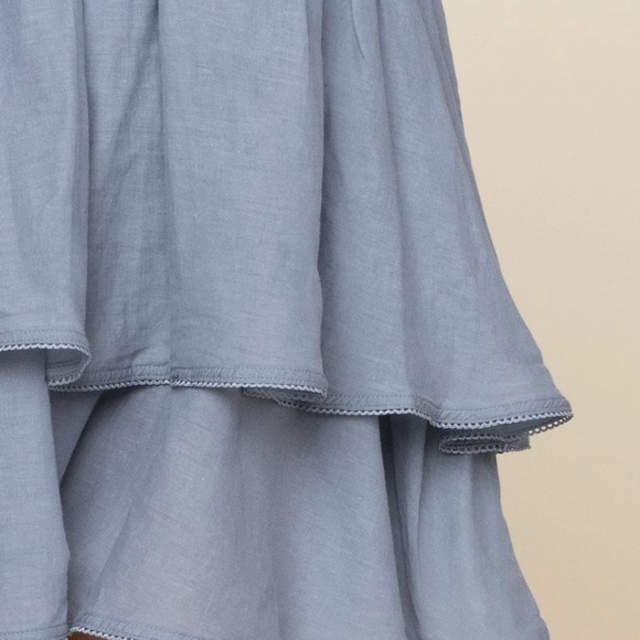 POPFLEX Wildest Dreams Babydoll Dress - Sleepy Blue - Picture 7 of 13